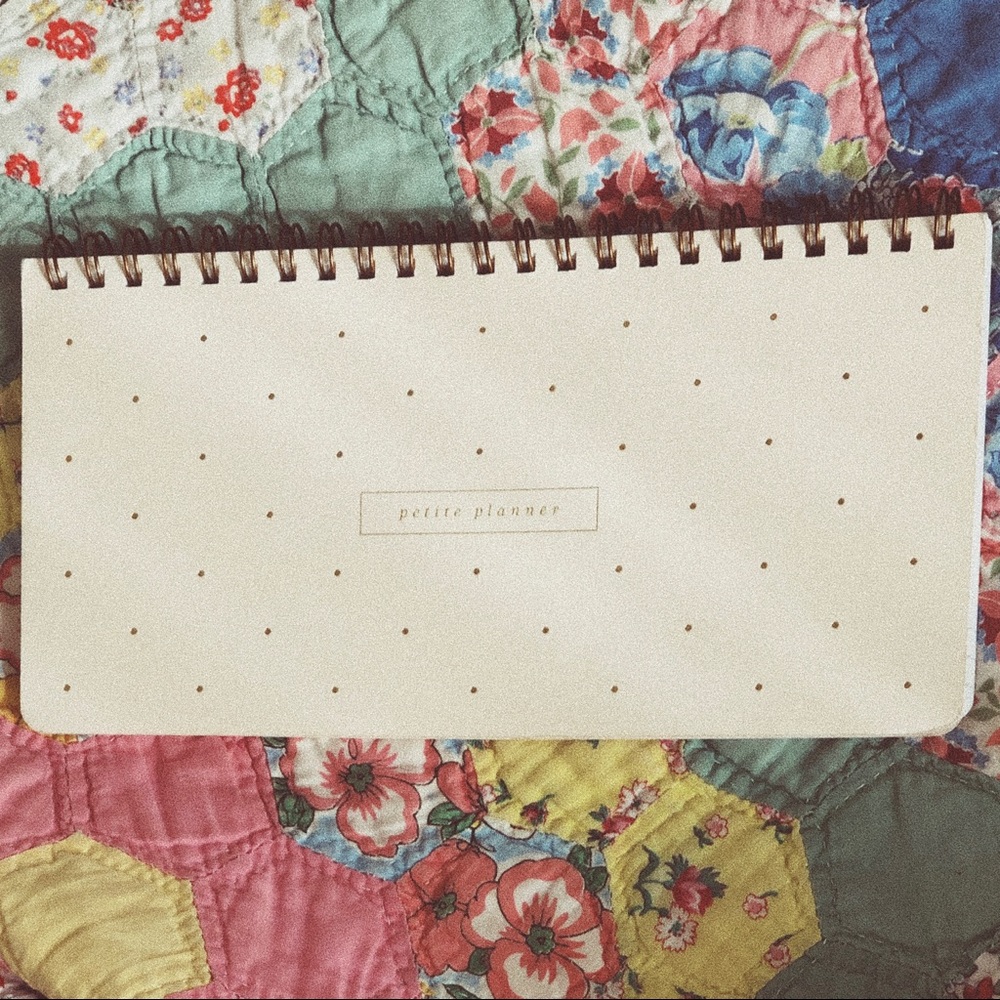 Anthropologie Petite Weekly Planner